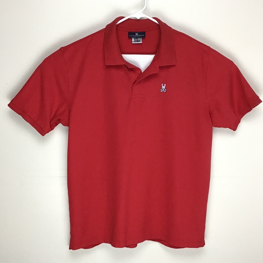 Psycho Bunny mens Pima Cotton short sleeve polo shirt 2XL